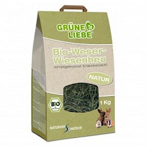 Naturhof Schröder Grüne Liebe Bio-Weser-Wiesenheu 1 kg
