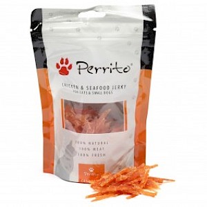 Perrito Chicken & Seafood Jerky Cats 100g