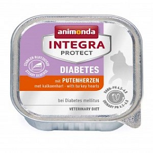 Animonda Integra Protect Diabetes mit Putenherzen 32x100g