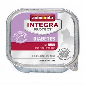 Animonda Katzenfutter Integra Protect diabetes mit Rind 32x100g