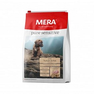 Mera Dog MERA pure sensitive Trockenfutter Junior Truthahn&Reis 12,5kg