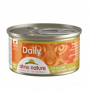 Almo Nature Daily Menü 24x85g Mousse Truthahn