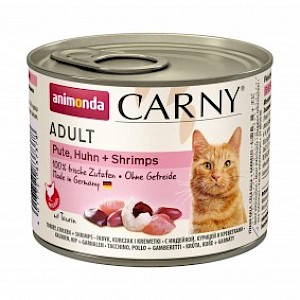 Animonda Carny Adult Pute, Huhn & Shrimps 6x200g