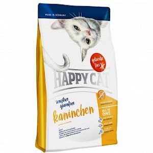 Happy Cat Sensitive Grainfree Kaninchen  3x4kg