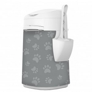 Litter Locker LitterLocker® Fashion Stoff-Bezug Cat paws grey