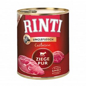 Rinti Singlefleisch Exclusive Ziege Pur 6x800g