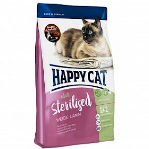 Happy Cat Sterilised Weide-Lamm 10kg