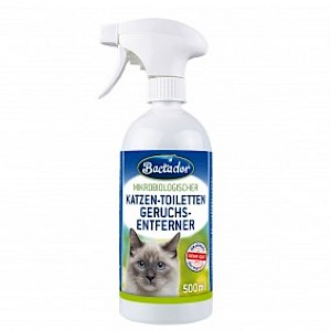 Bactador Katzentoiletten - Geruchsentferner Spray 500ml
